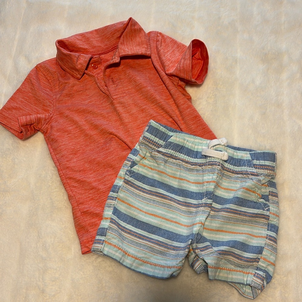 12 month summer boy outfit
